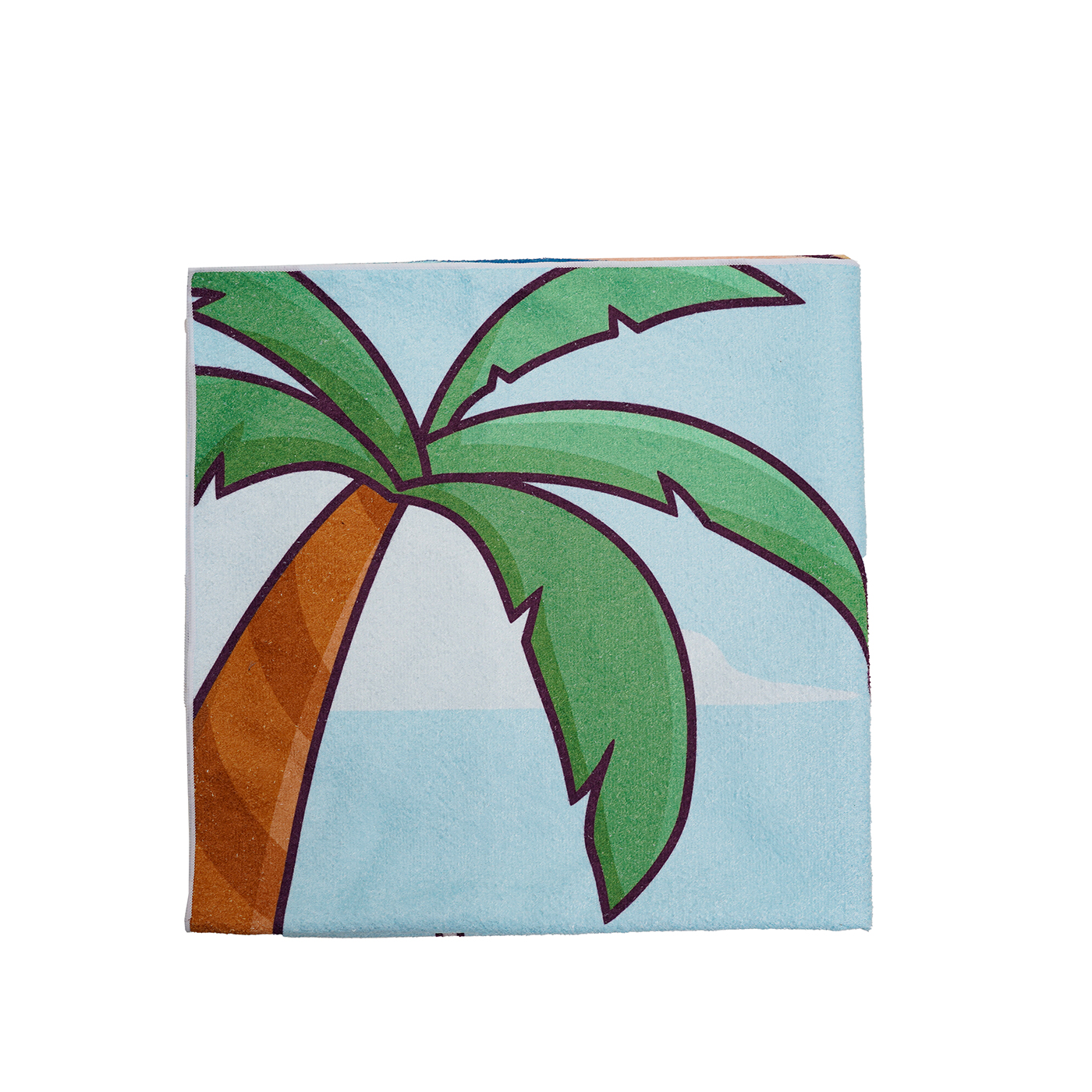 Microfiber Full Color Print Beach Towel2