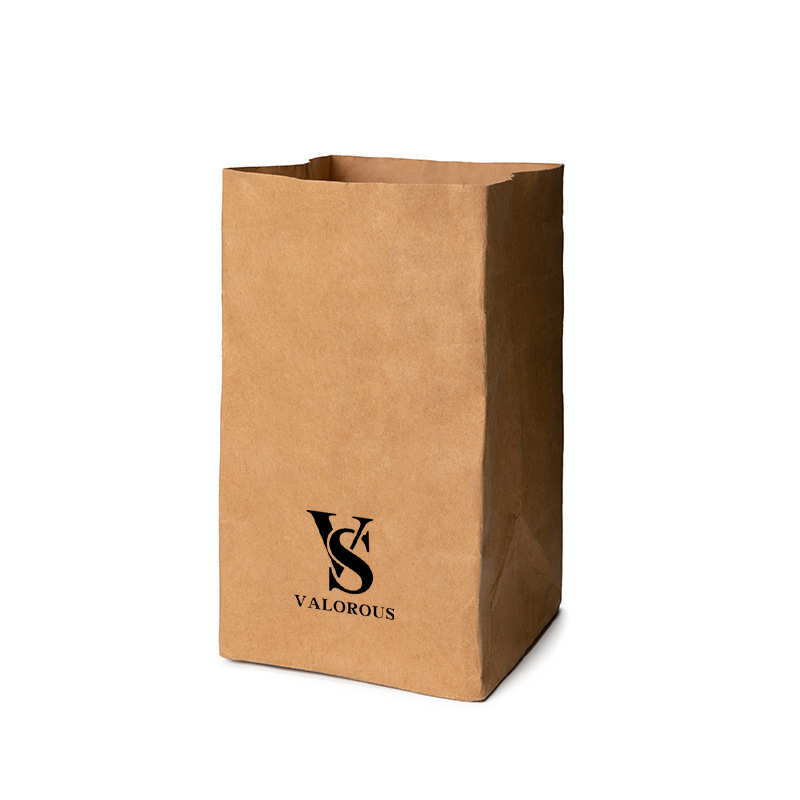 Custom Small Kraft Brown Paper Grocery Bag