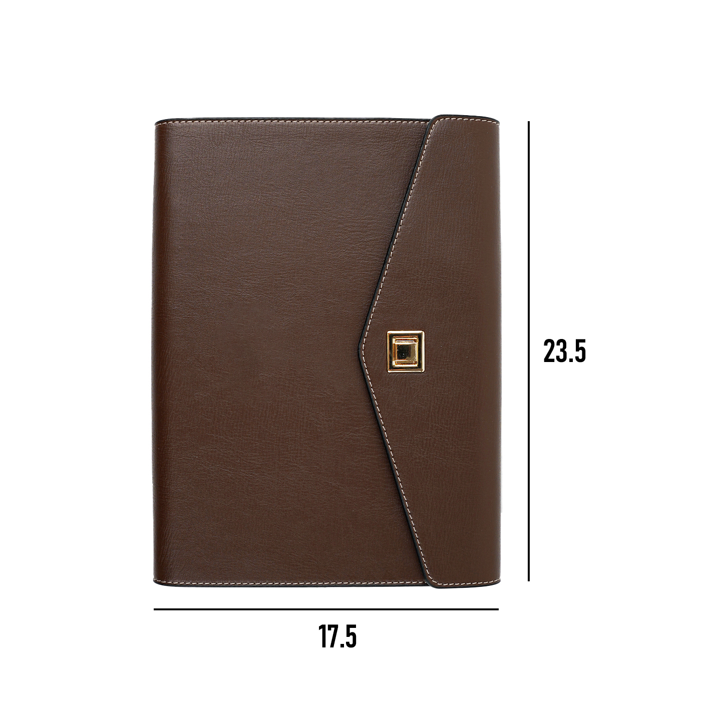 PU Leather Trifold Envelope Padfolio3