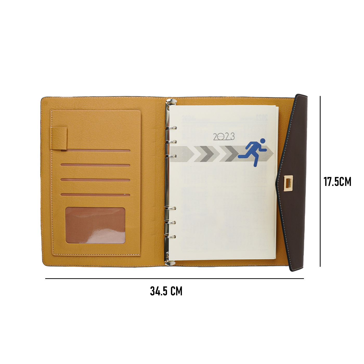 PU Leather Trifold Envelope Padfolio