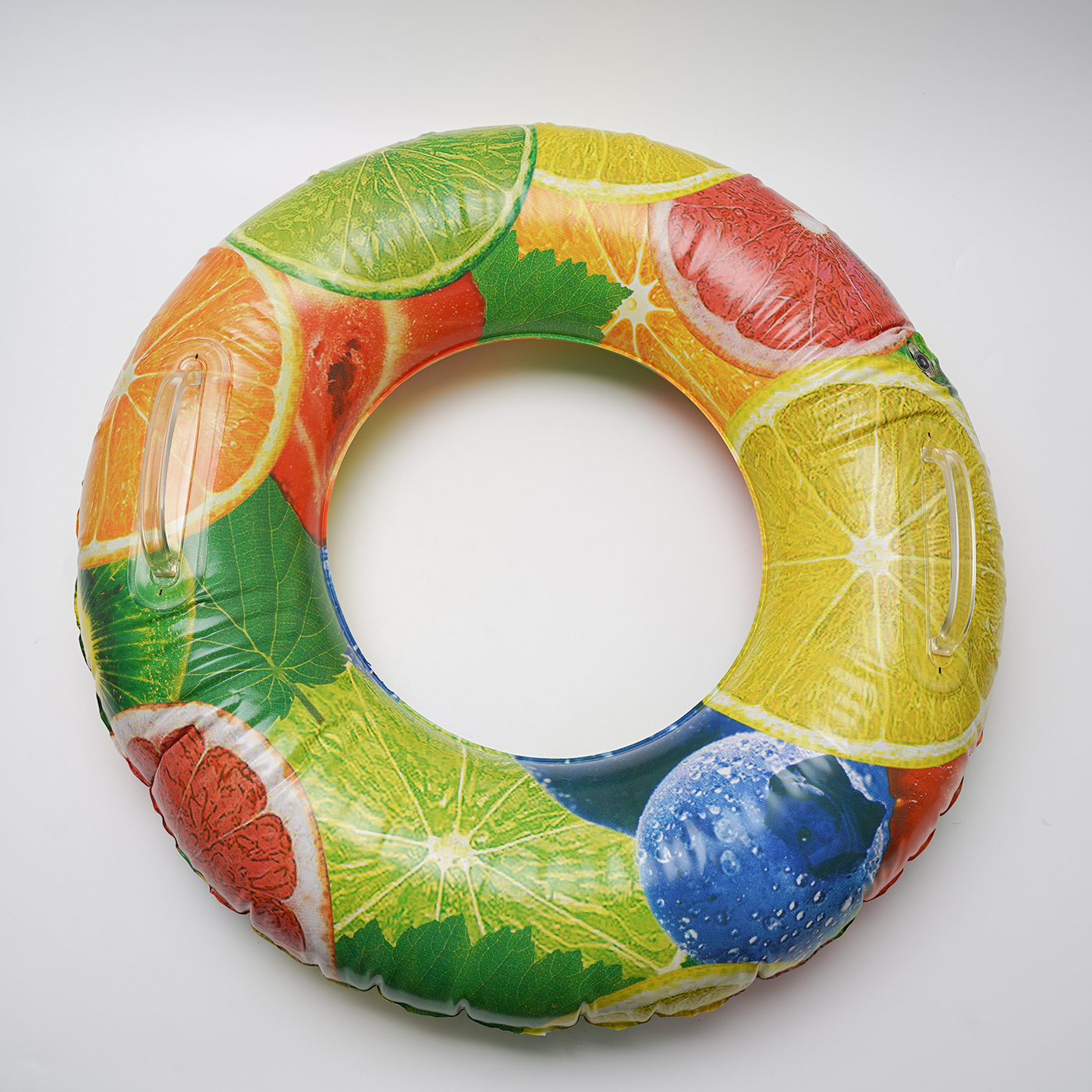 Kid's Inflatable Swim Ring With Handle3