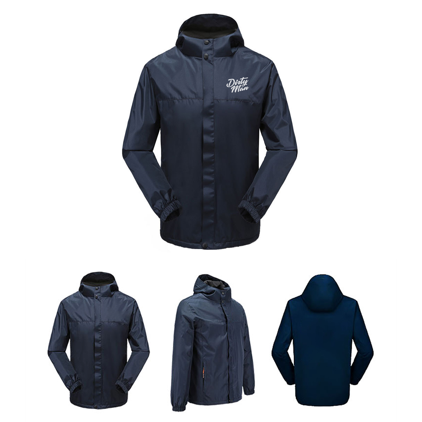 Jacke, winddicht, wasserdicht, individuell