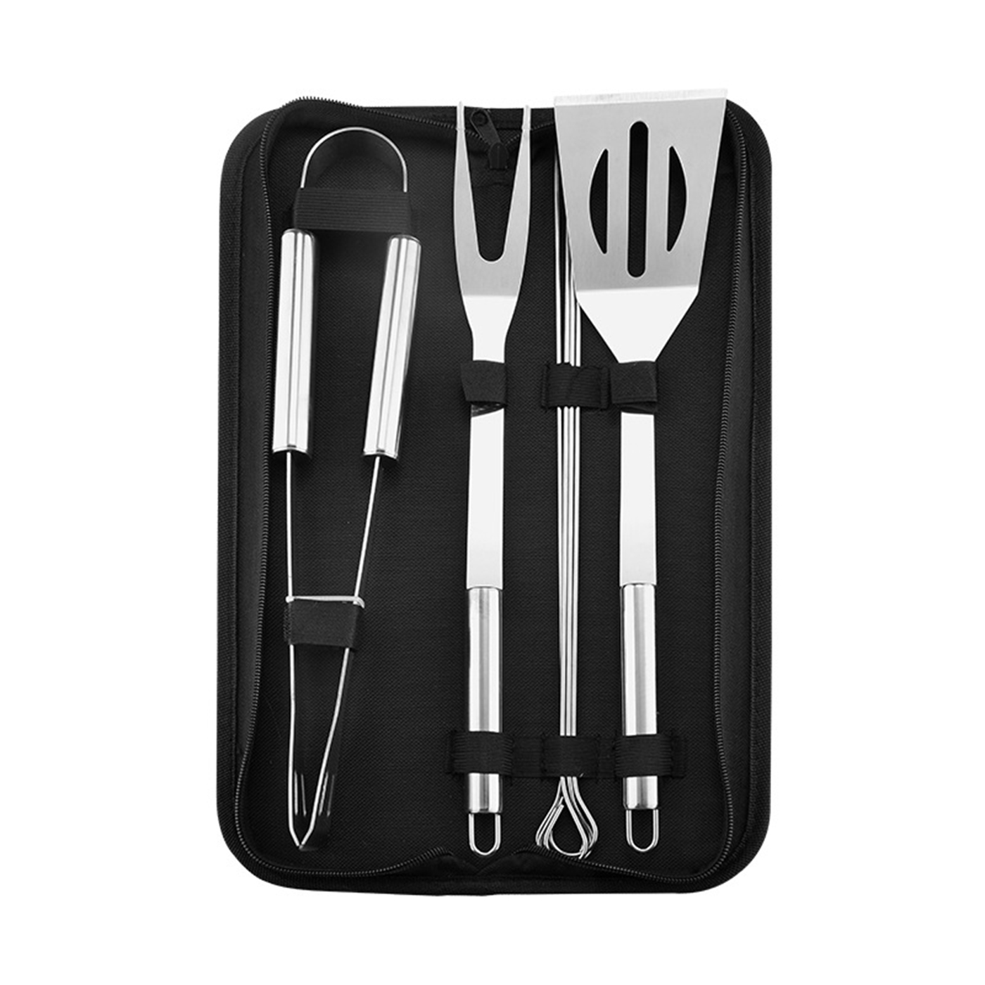 7Pcs BBQ Tool Set With Carry Bag