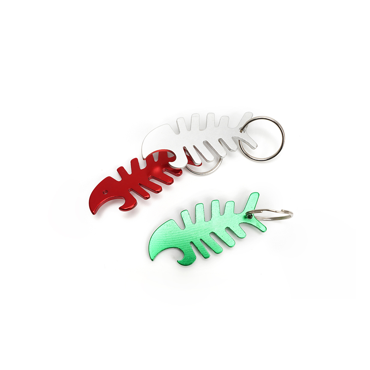 Custom Fishbone Bottle Opener Keychain2