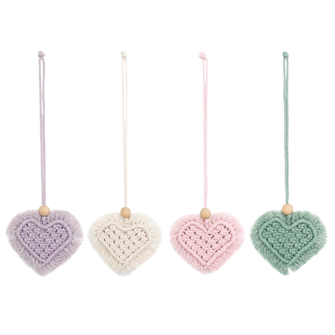 Heart Boho Car Hanging Ornament