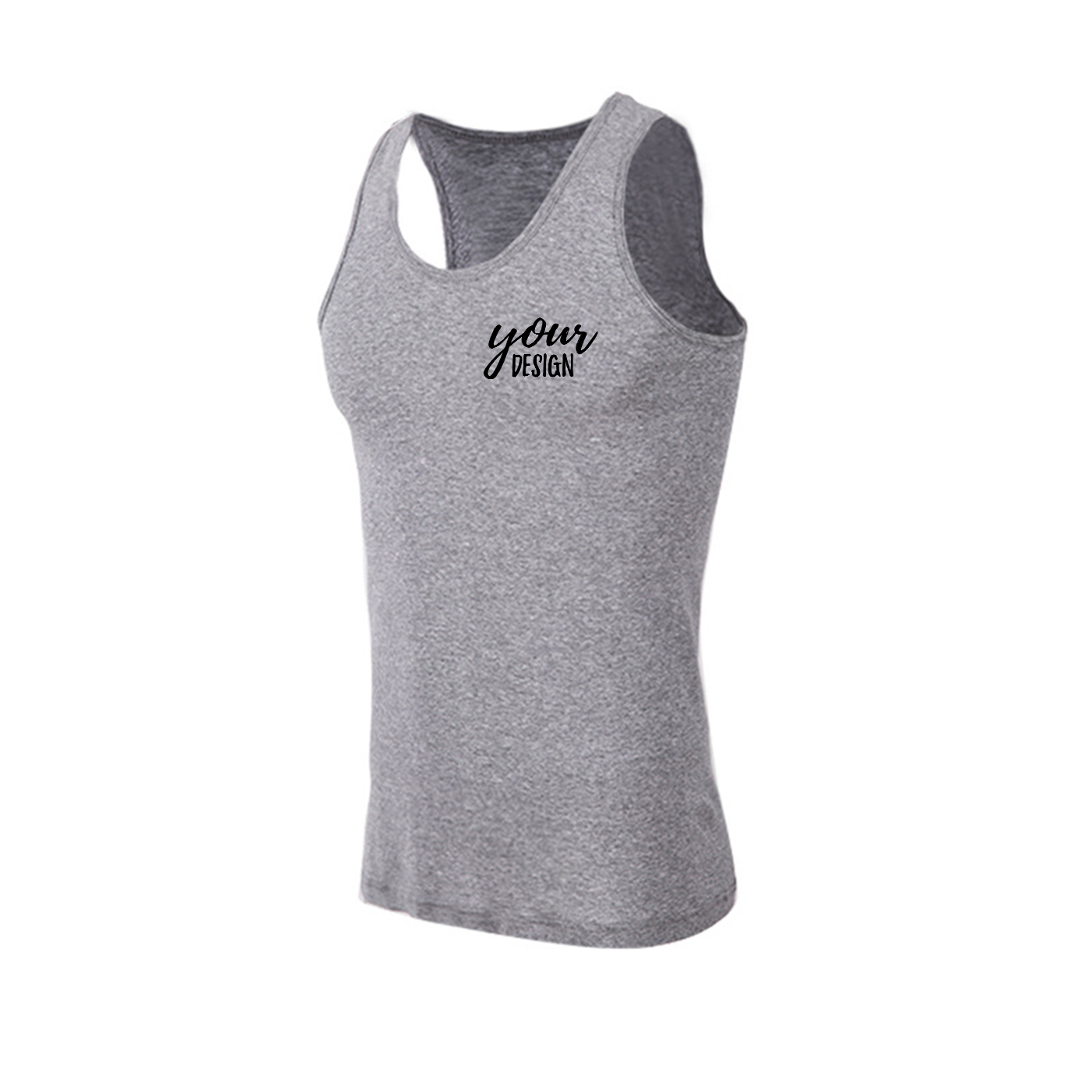 Custom Cotton Muscle Tank Top 2