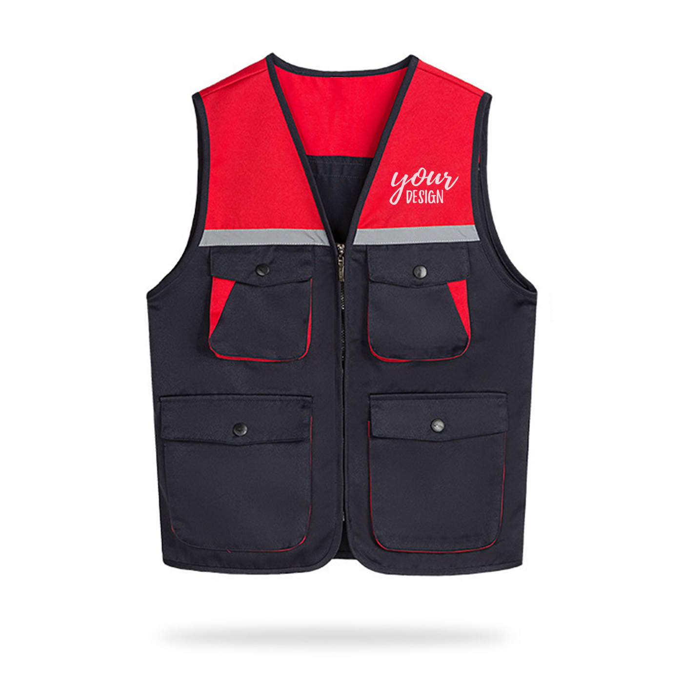 Custom Workwear Reflective Vest1