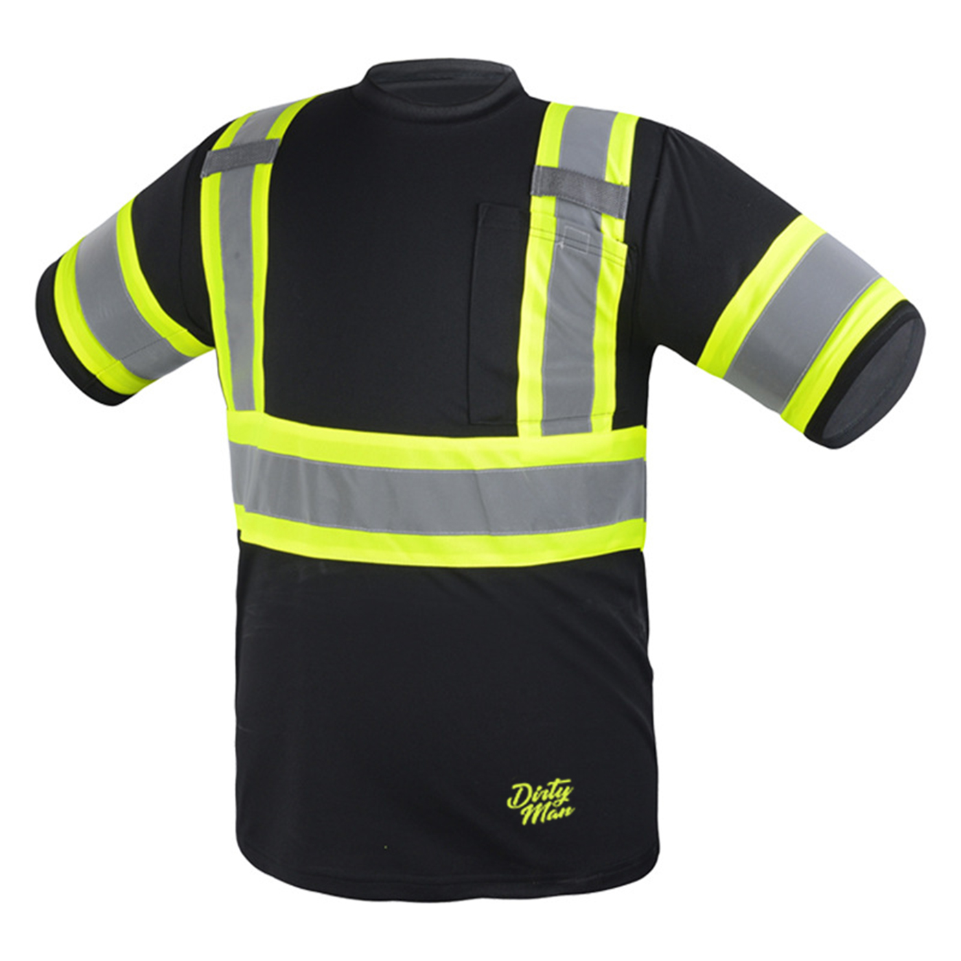 Sicherheits-T-Shirt, Kurzarm, reflektierend