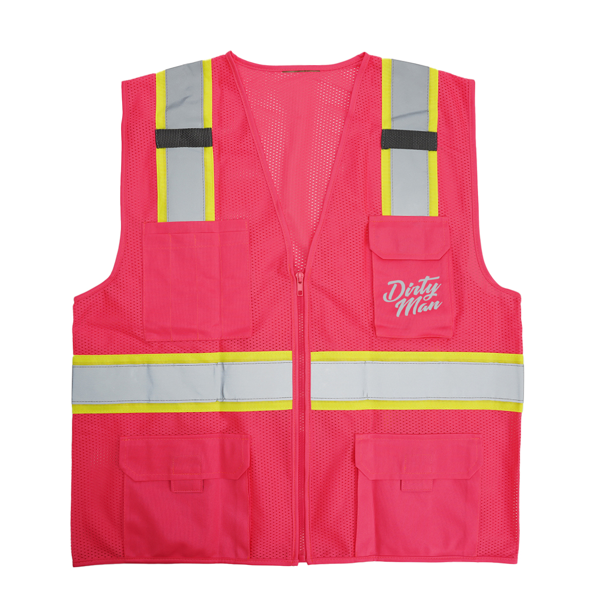 Multi-pocket Safety Reflective Vest