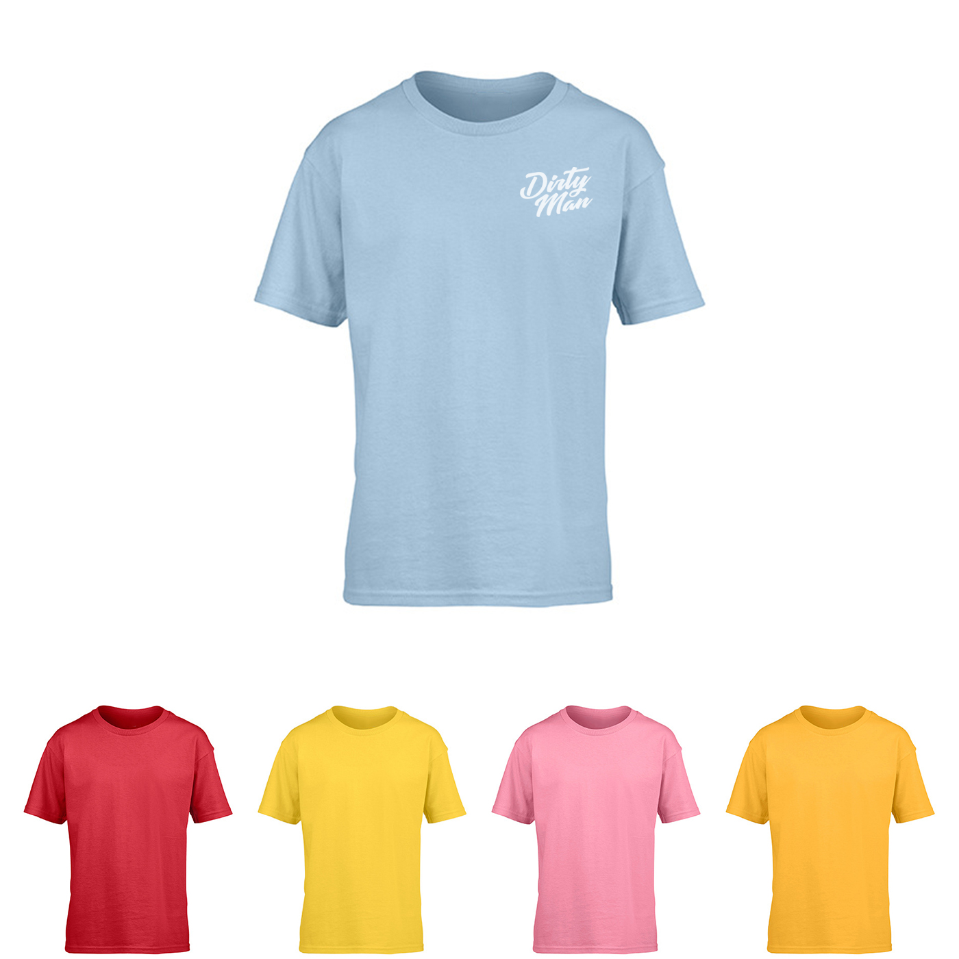 Custom Youth Round Neck T-shirt