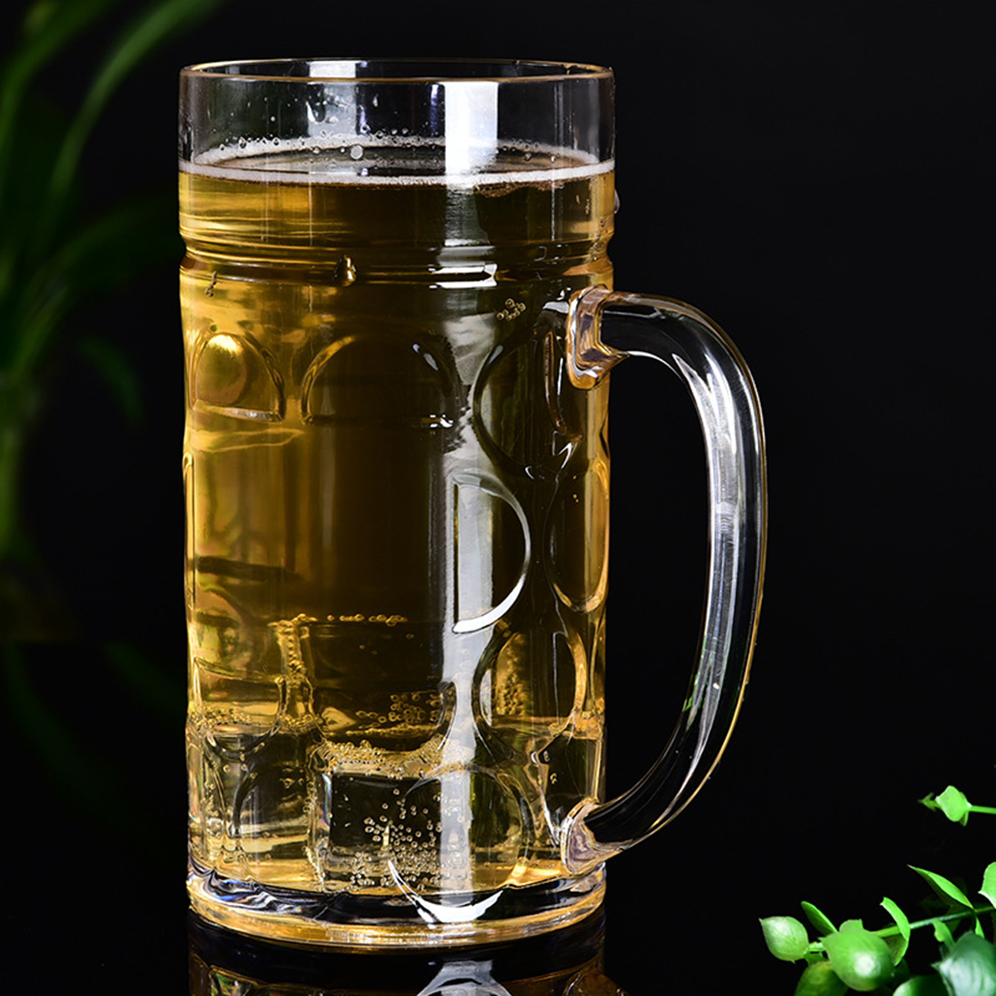 18 oz. PC Plastic Beer Mug With Handle3