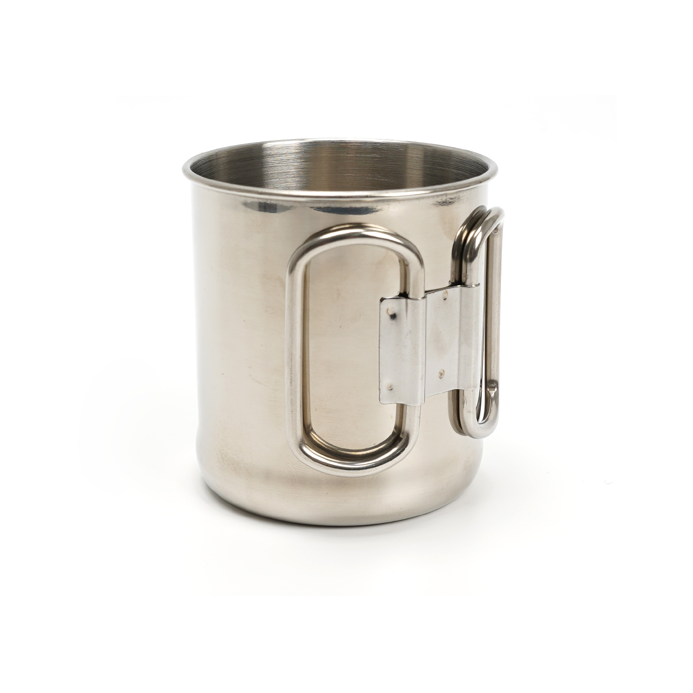 Stainless Steel Camping Cup With Folding Handle2