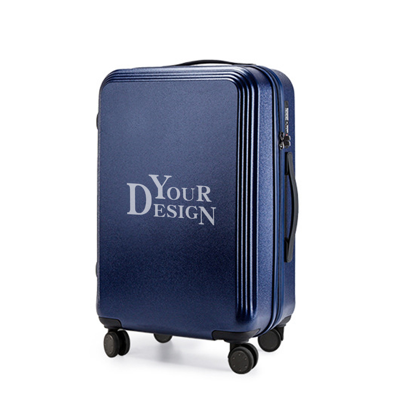 28 Inch Zipper Trolley Suitcase1