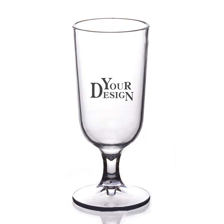 12 oz. Plastic Stemware Goblet1