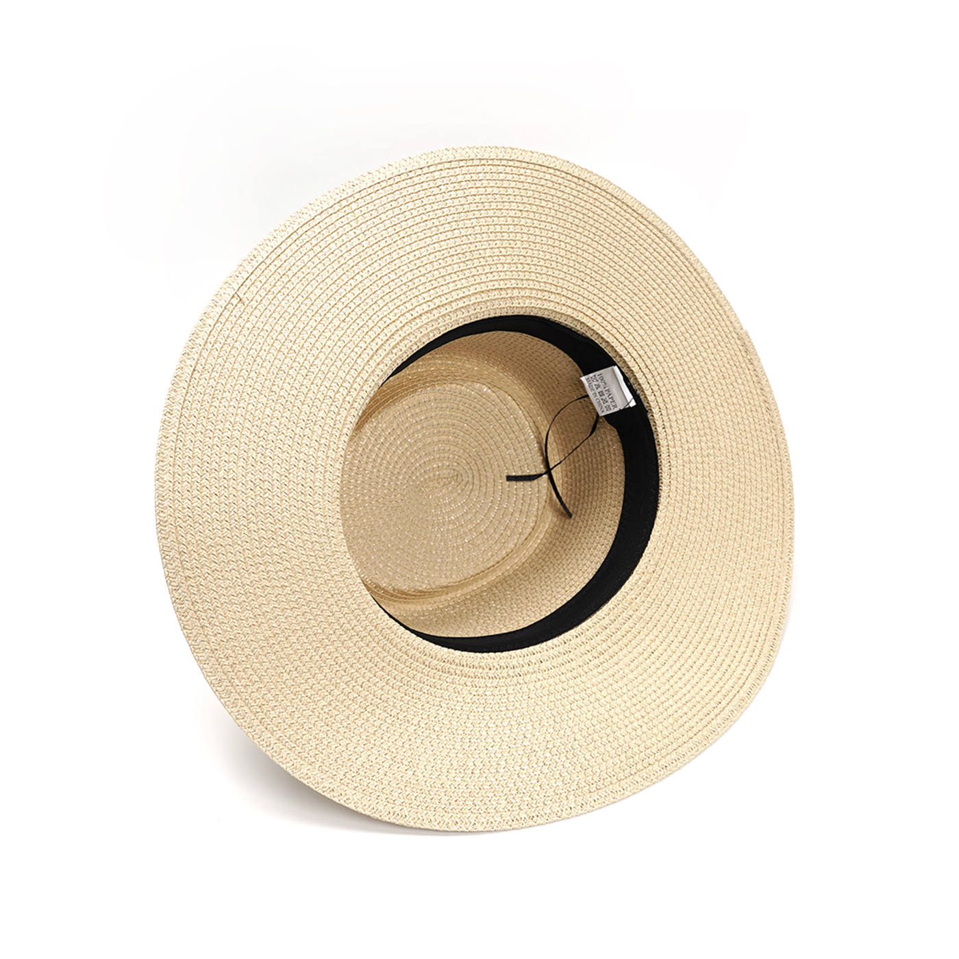 Bamboo Fiber Wide Brim Panama Straw Hat1