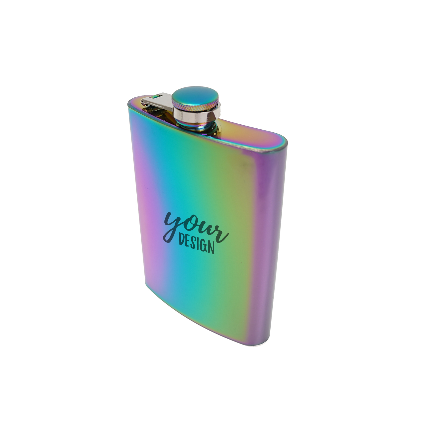 240ml Colored Stainless Steel Hip Flask1