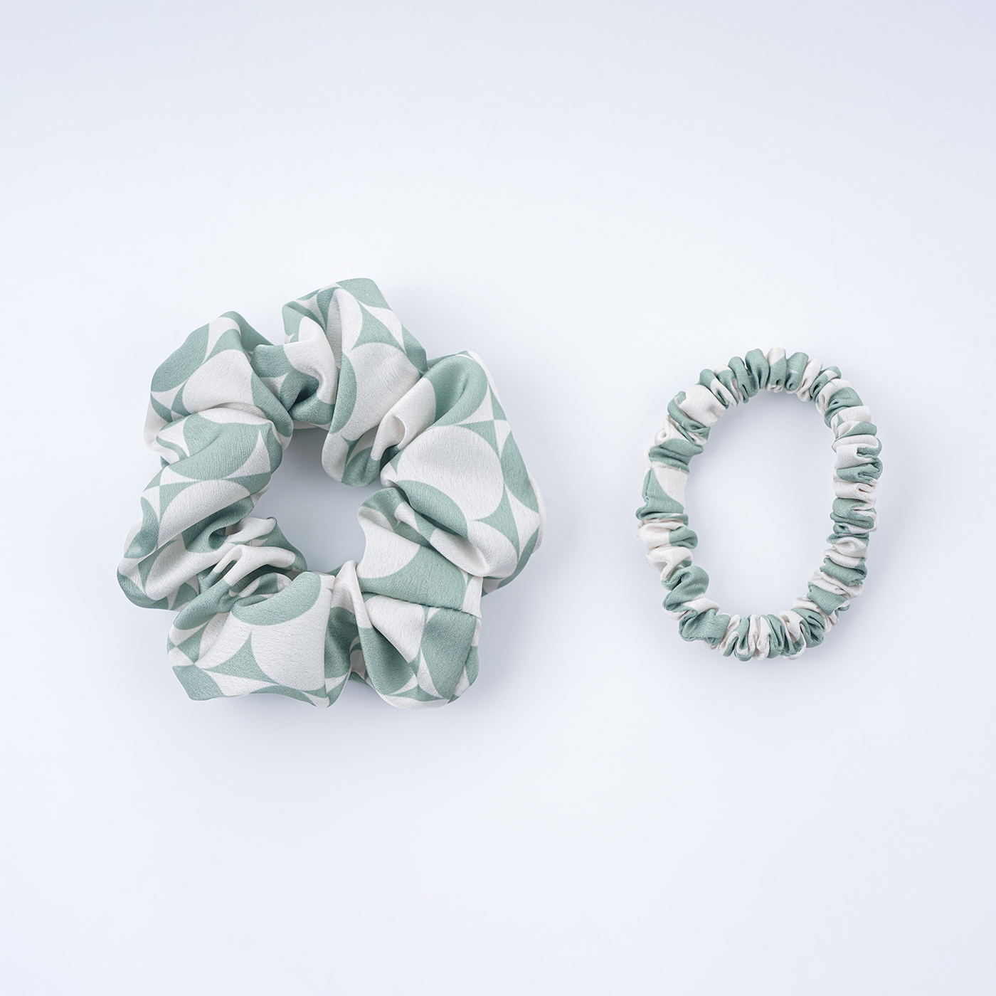 Silk Hair Scrunchie Set3