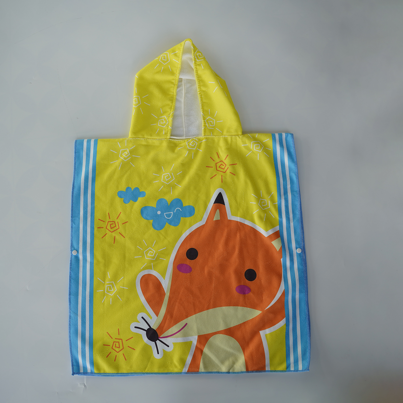 Hooded Kids Beach Towel2