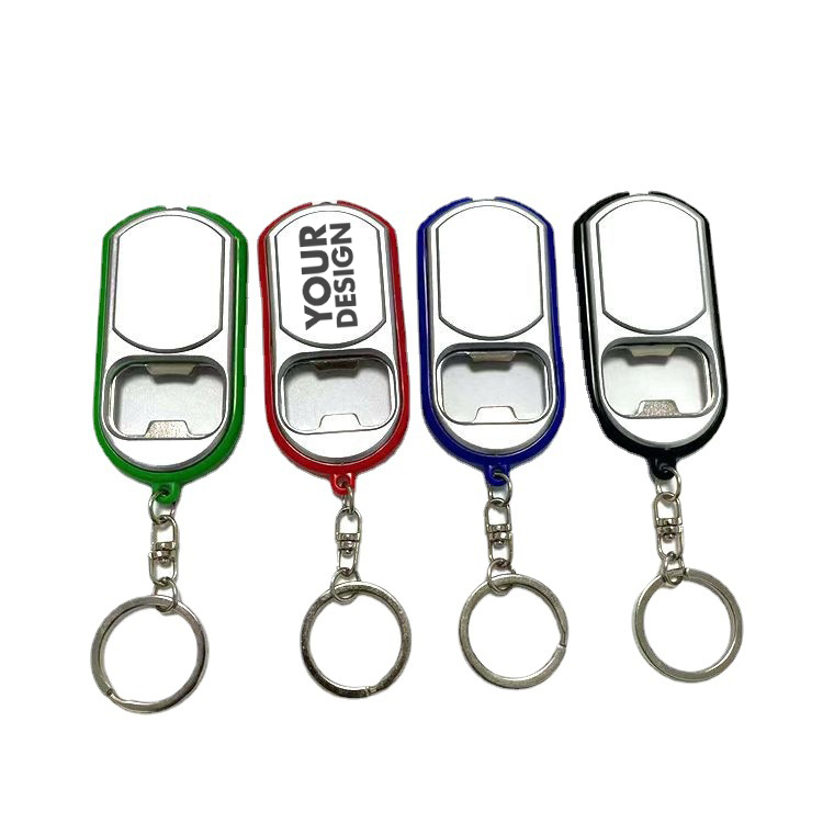 LED Flashlight Bottle Opener Key Ring1