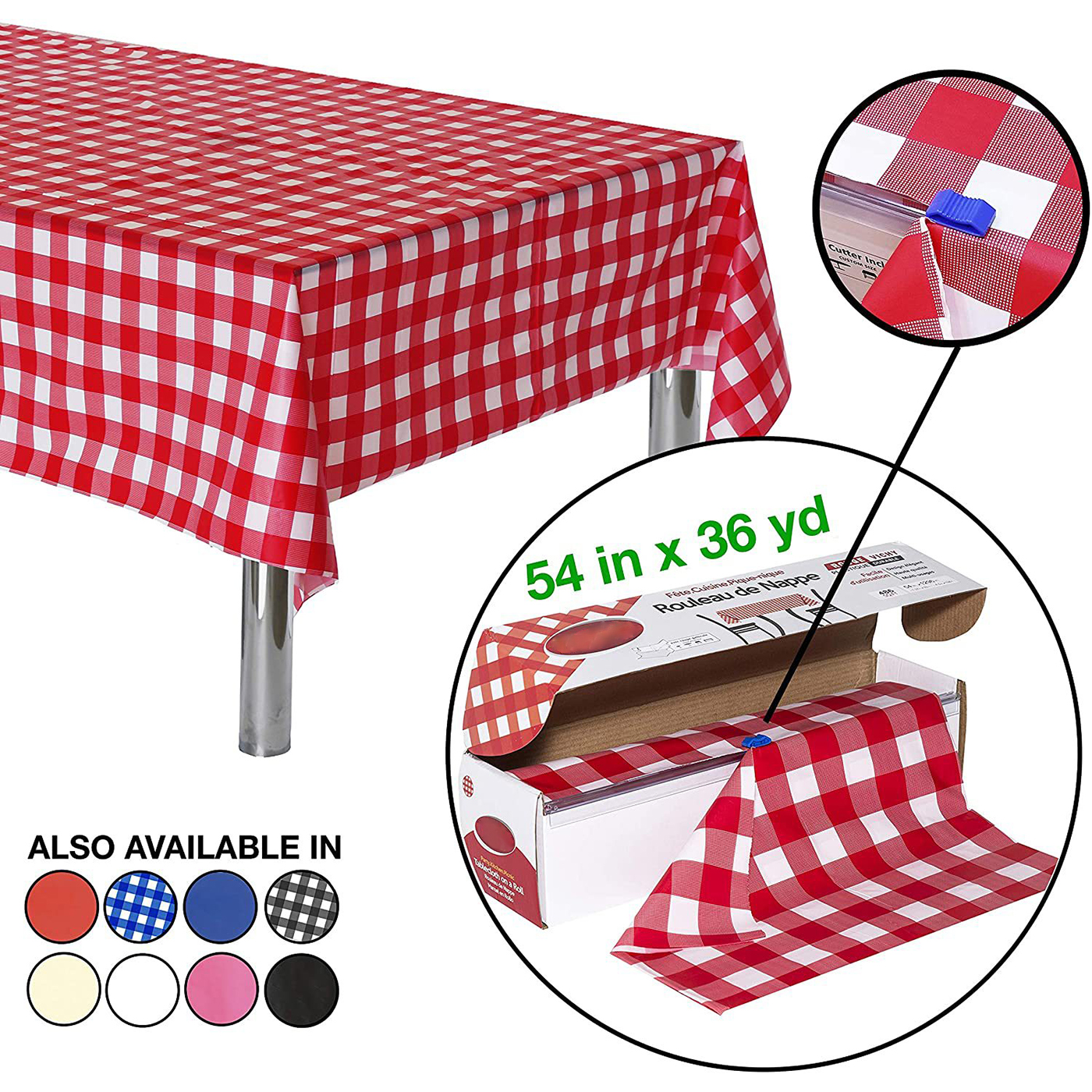 PEVA Tablecloth 21*47 Inch