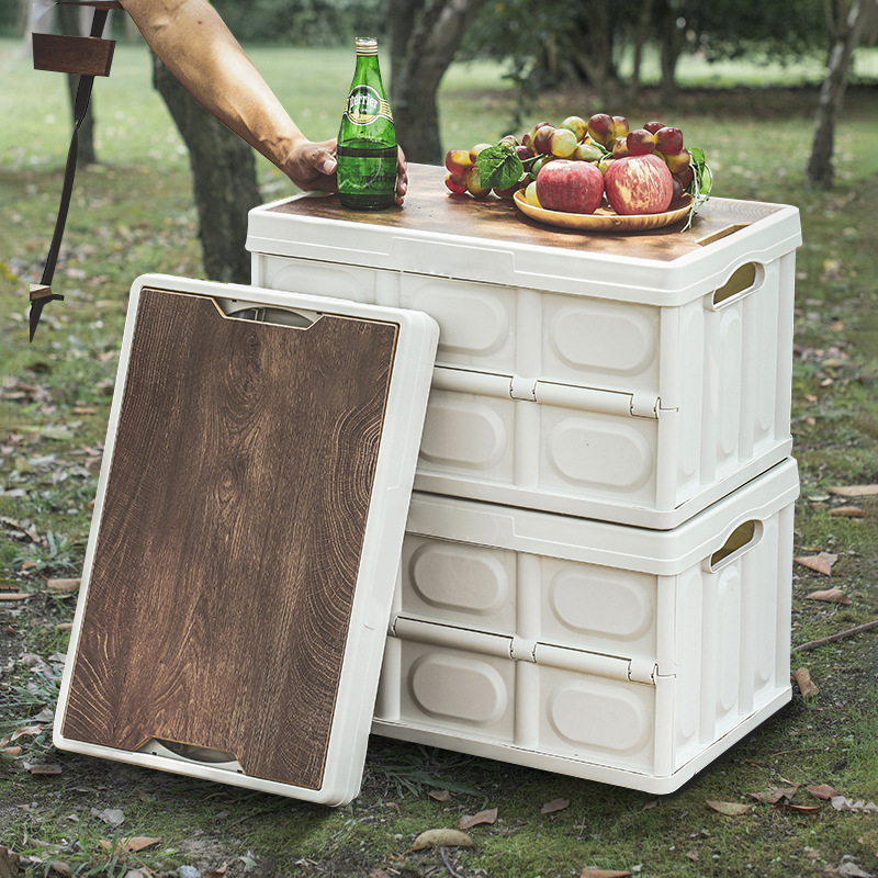 Collapsible Camping Storage Box With Lid4