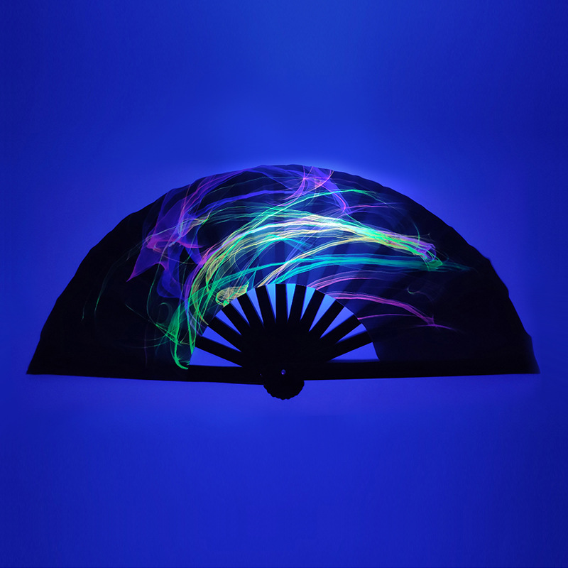 Customized Fluorescent Hand Fan1