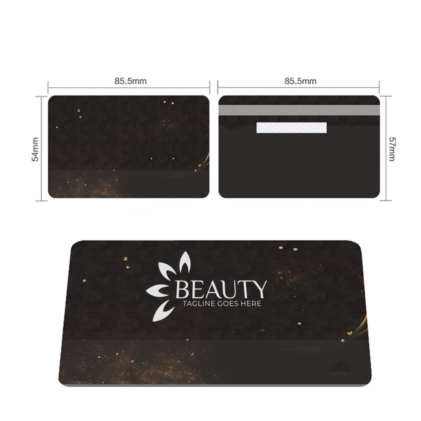 Custom PVC Magnetic Stripe Card1