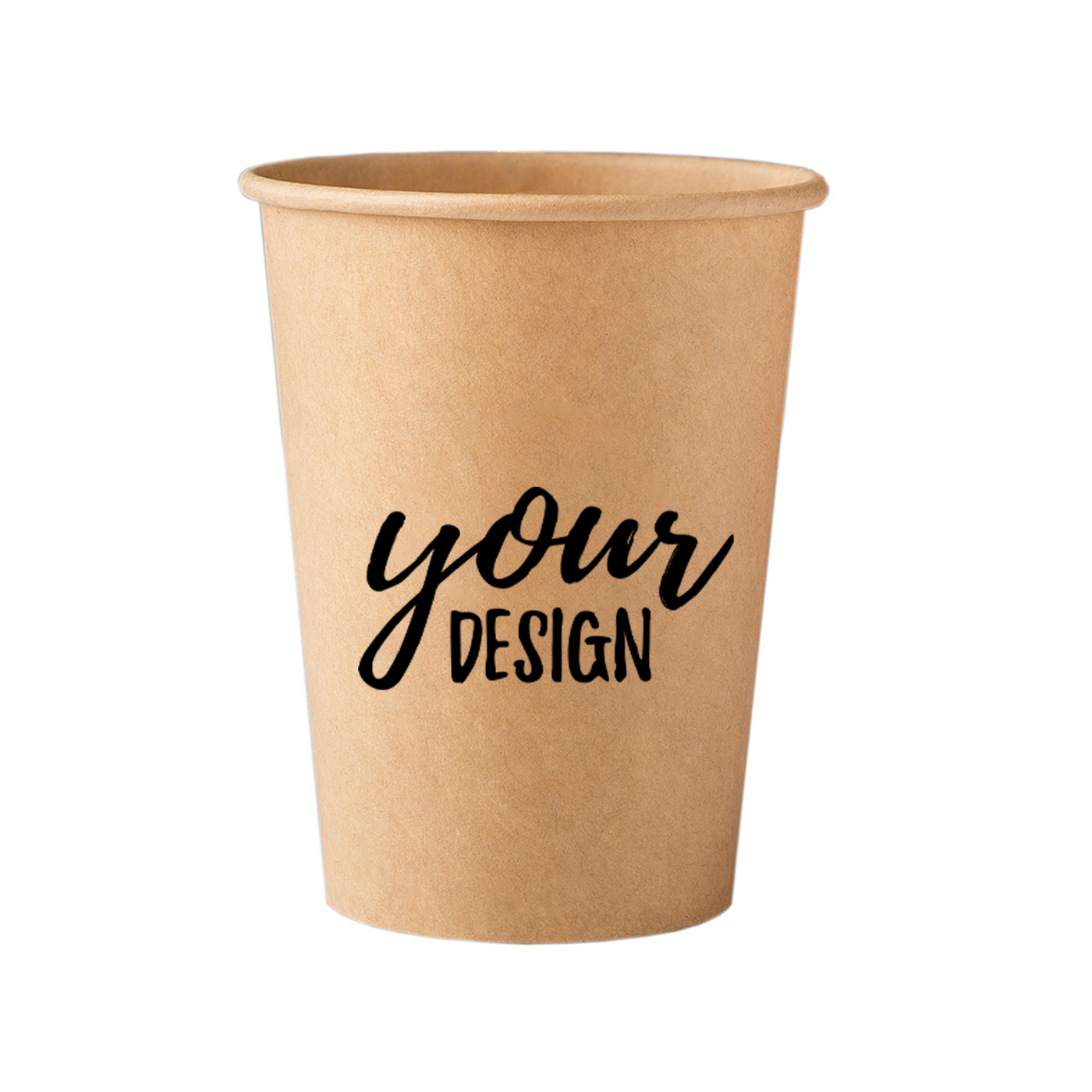 Customizable 250ml Disposable Kraft Paper Cup1