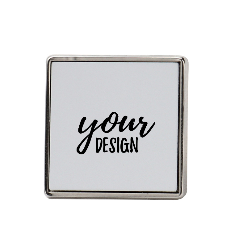 Blank Heat Transfer Metal Printing Pin Badge1