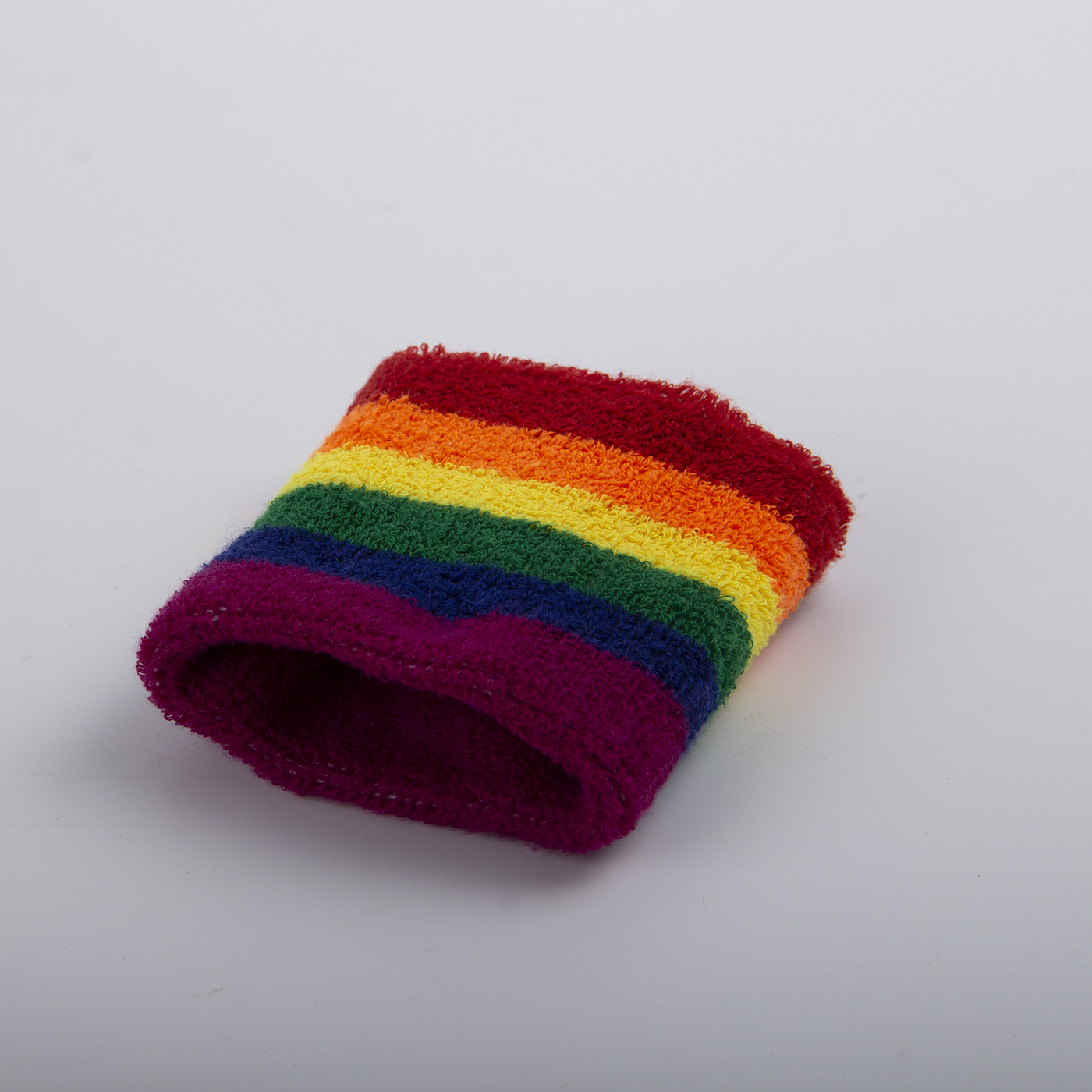 Sports Cotton Rainbow Wristband2