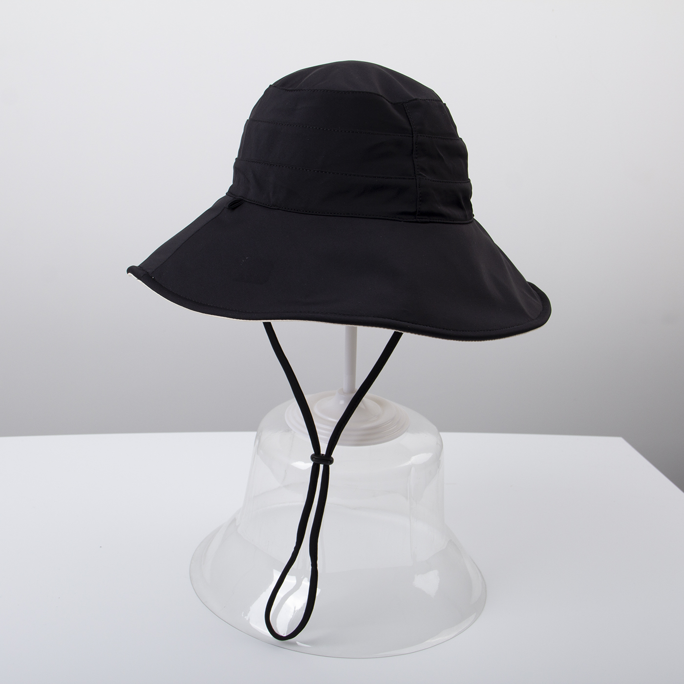 Women Double Sided Wide Brim Bucket Hat3