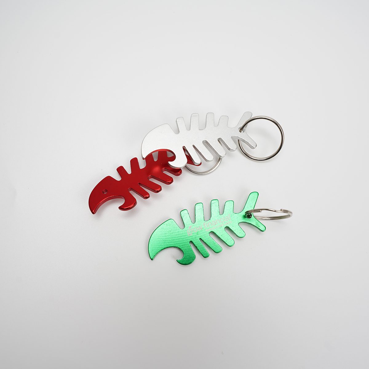 Custom Fishbone Bottle Opener Keychain3