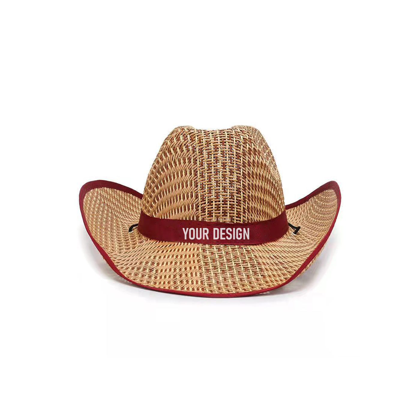 Custom Shapeable Cowboy Straw Hat1