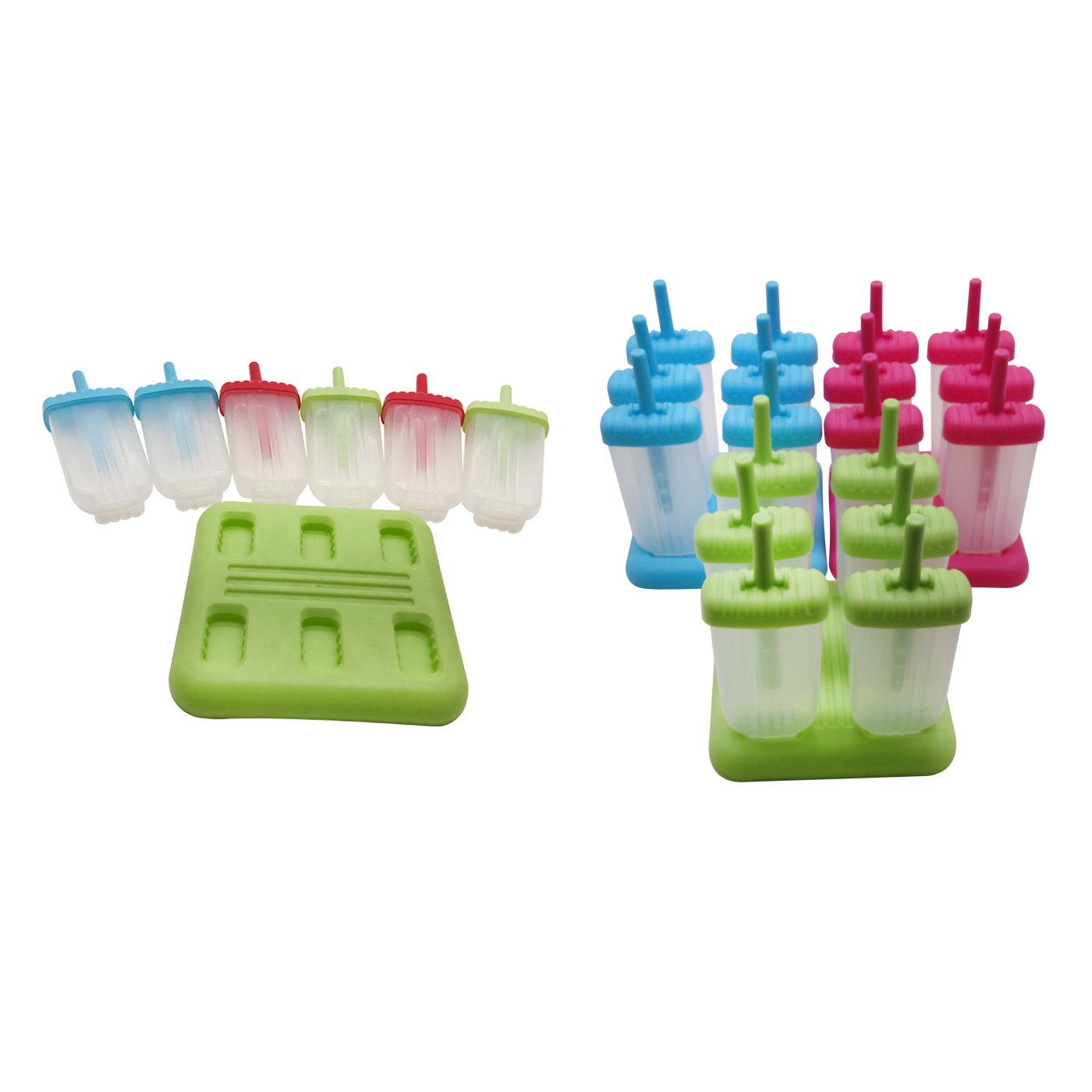 6 Pack Household Popsicle Mold