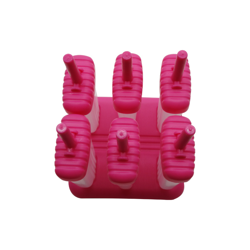 Promotional Reusable 6 Pack Popsicle Mold4