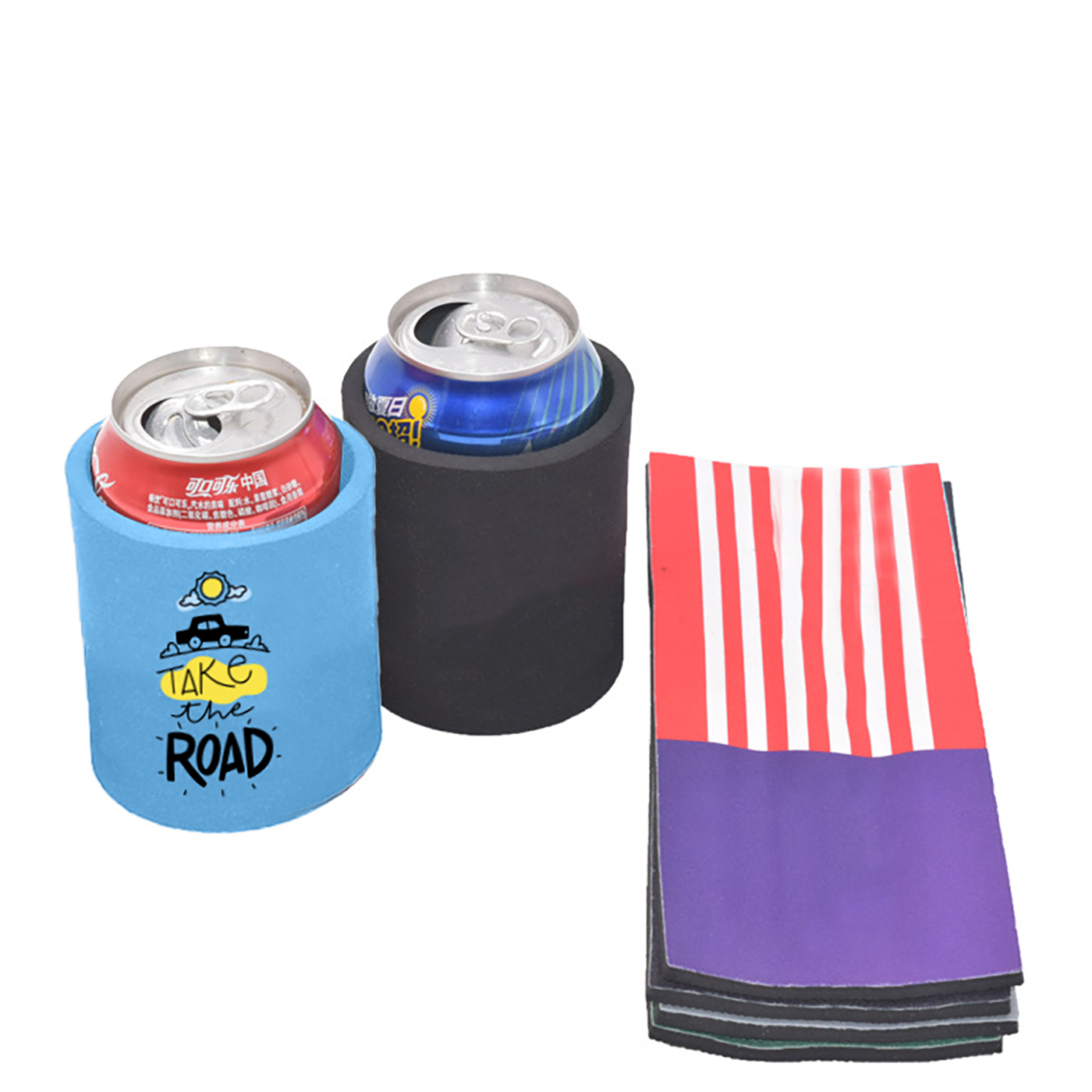 Neoprene Slap Wrap Can Cooler