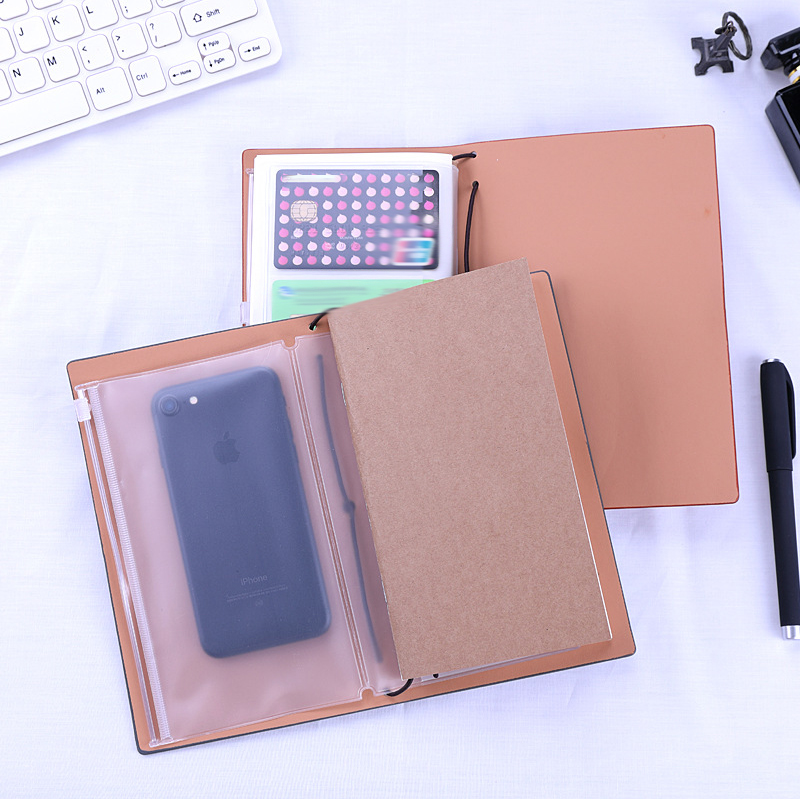 Retro Travel Notebook With Business Gift Box2