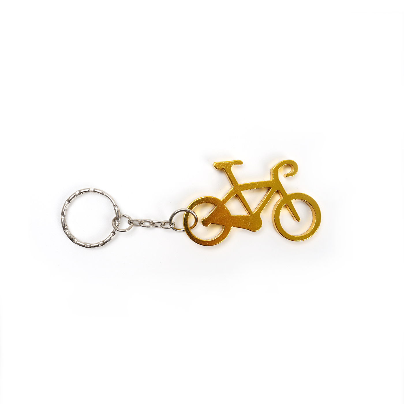 Bike Shaped Bottle Opener Keychain