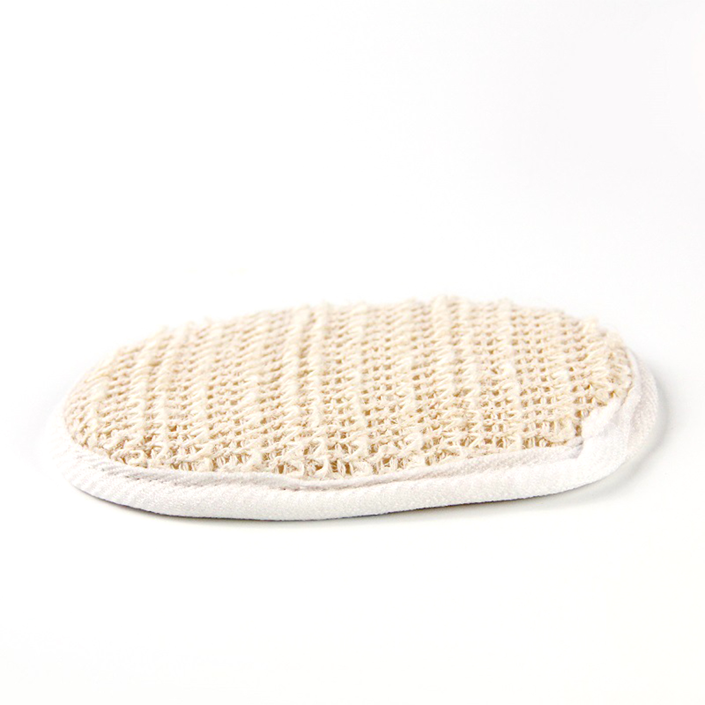 Natural Cotton Linen Bath Sponge Pad1