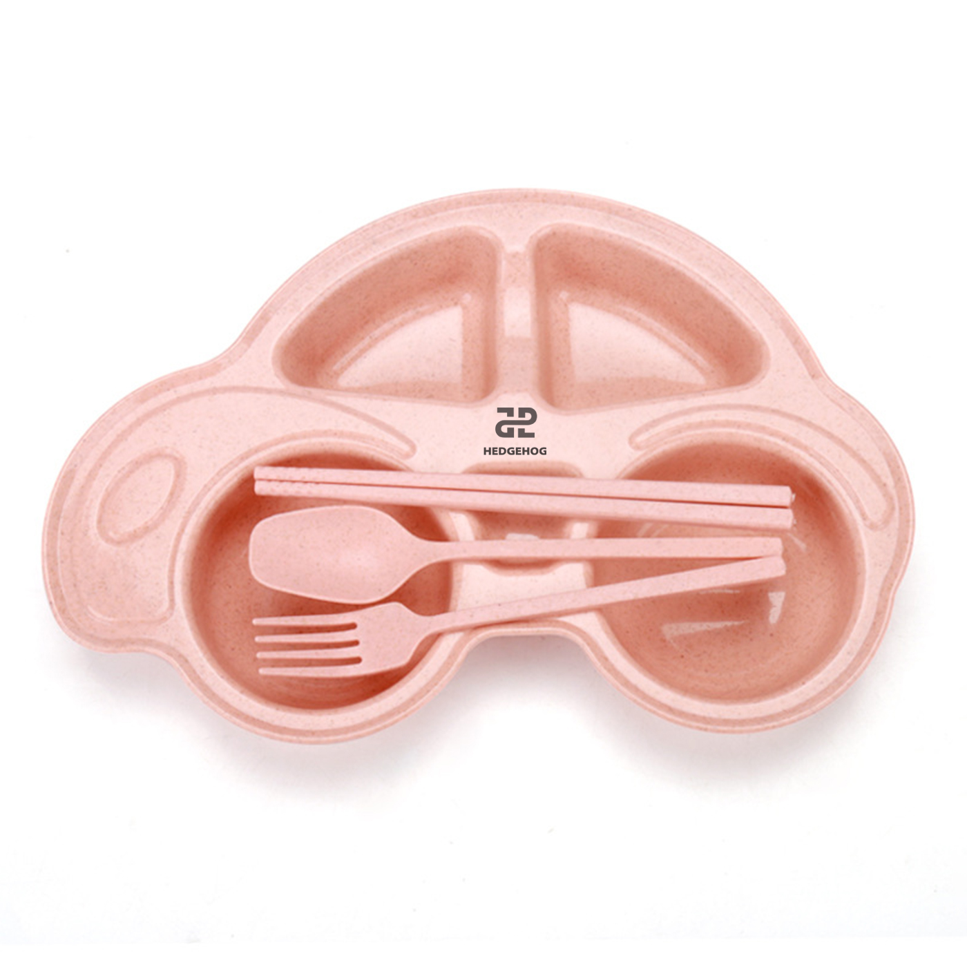 4PCS Wheat Straw Dinnerware Set1