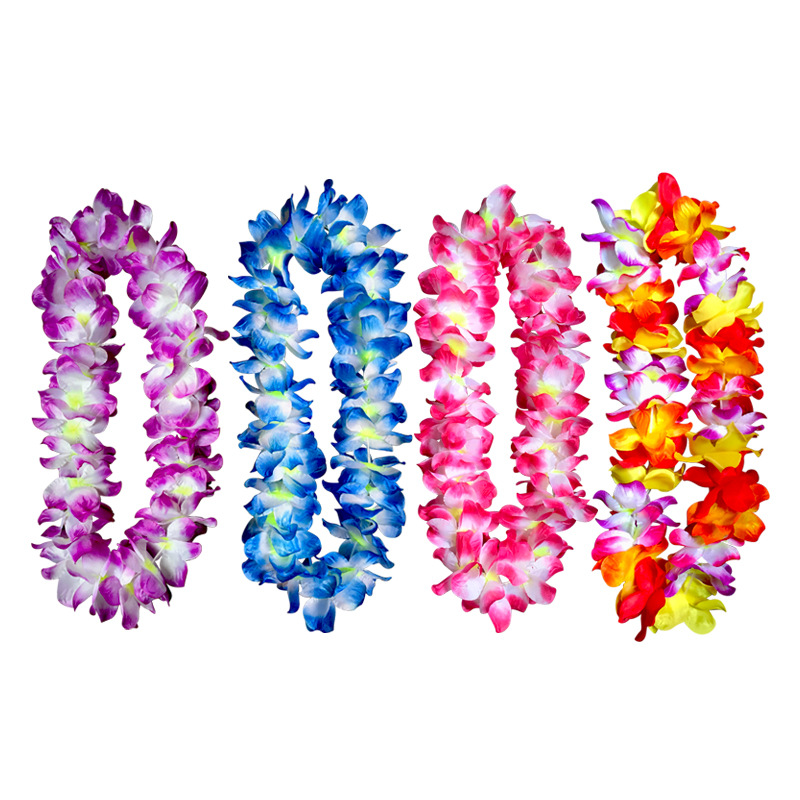 Promotional Simulated Hawaiian Flower Lei