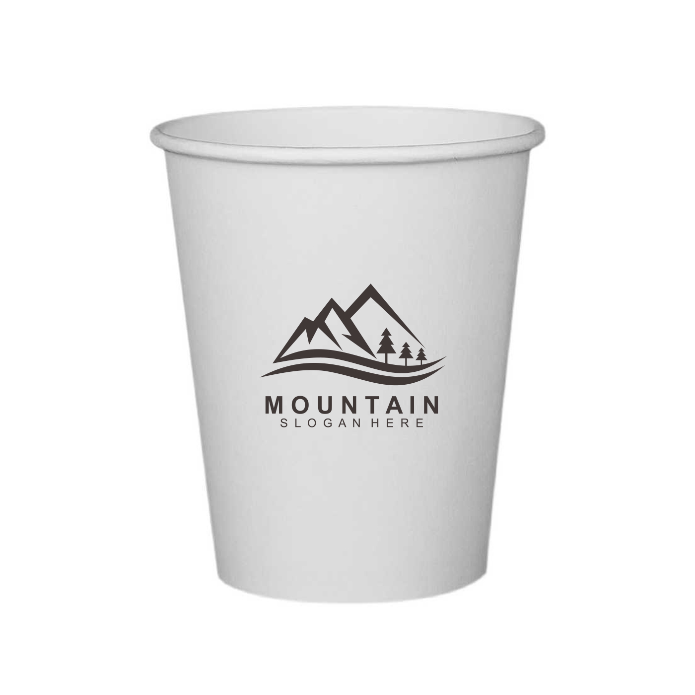 Papierkaffeetasse, Werbeartikel, 3 oz.