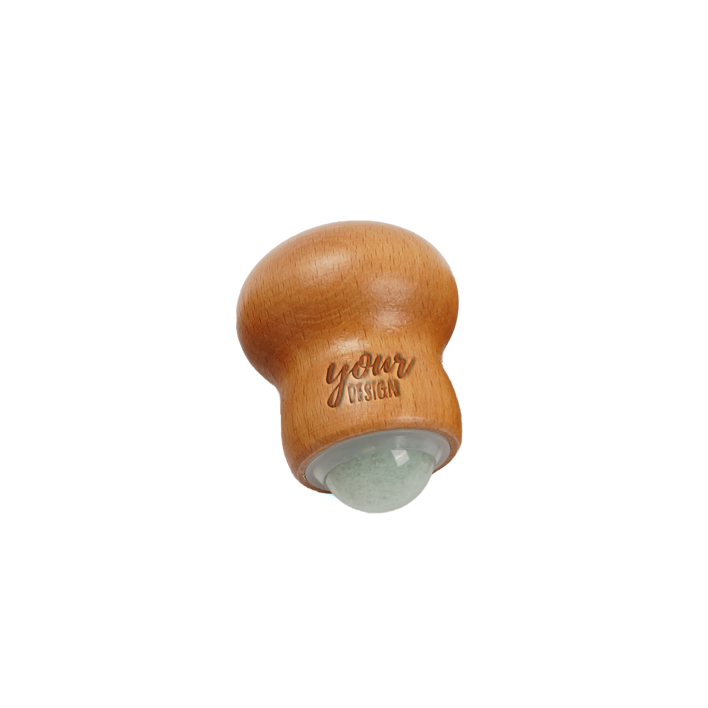 Gourd Shape Facial Jade Massage Roller1