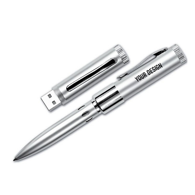 Multifunctional Metal USB Drive With Ballpoint Pen1