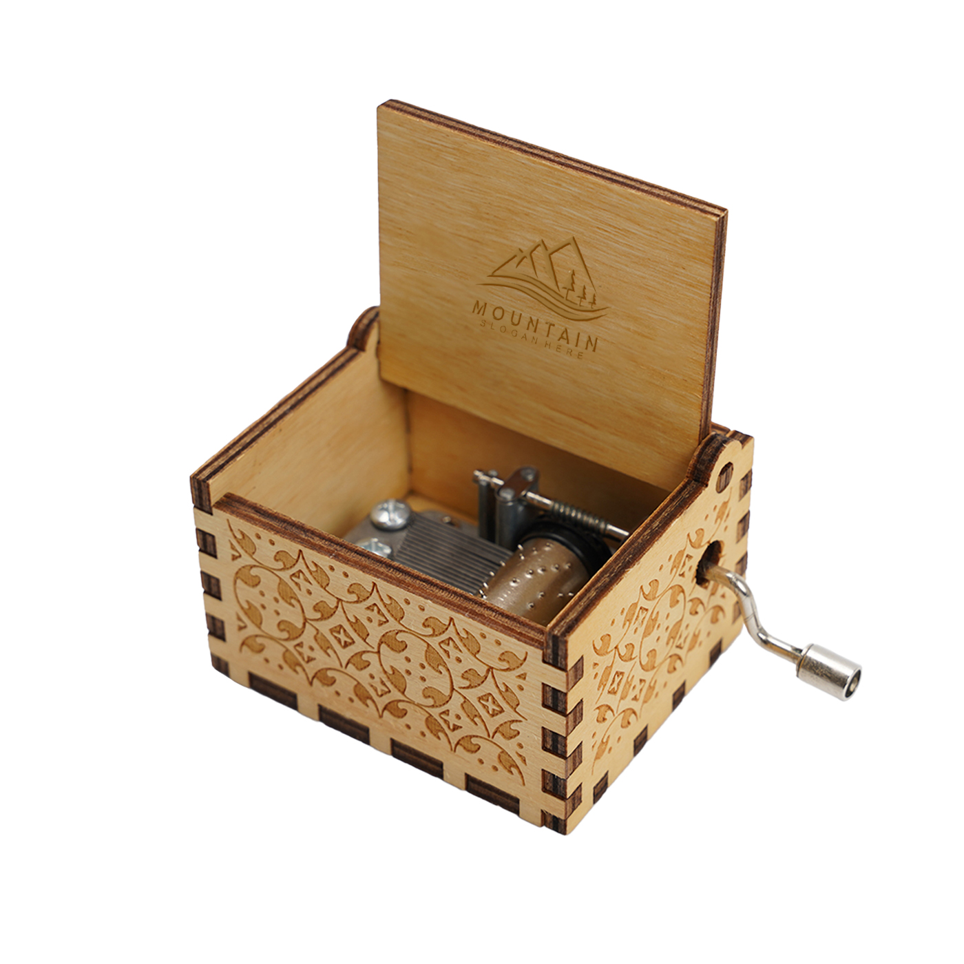 Exquisite Manual Wooden Music Box
