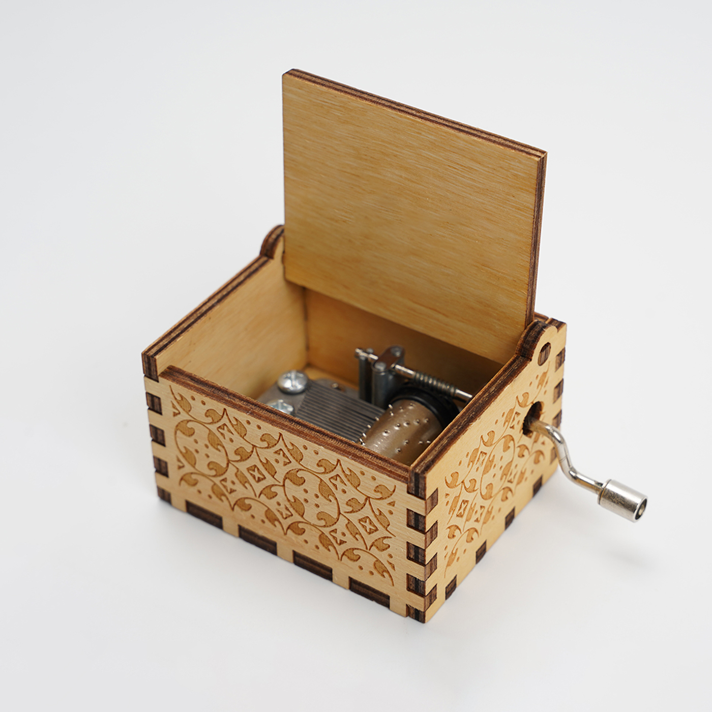 Exquisite Manual Wooden Music Box3