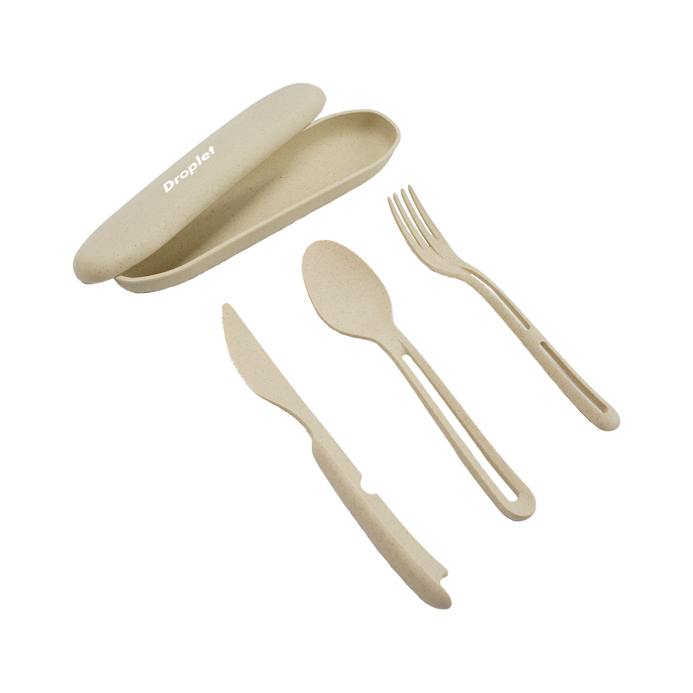 Wheat Straw Knife Fork Spoon Set