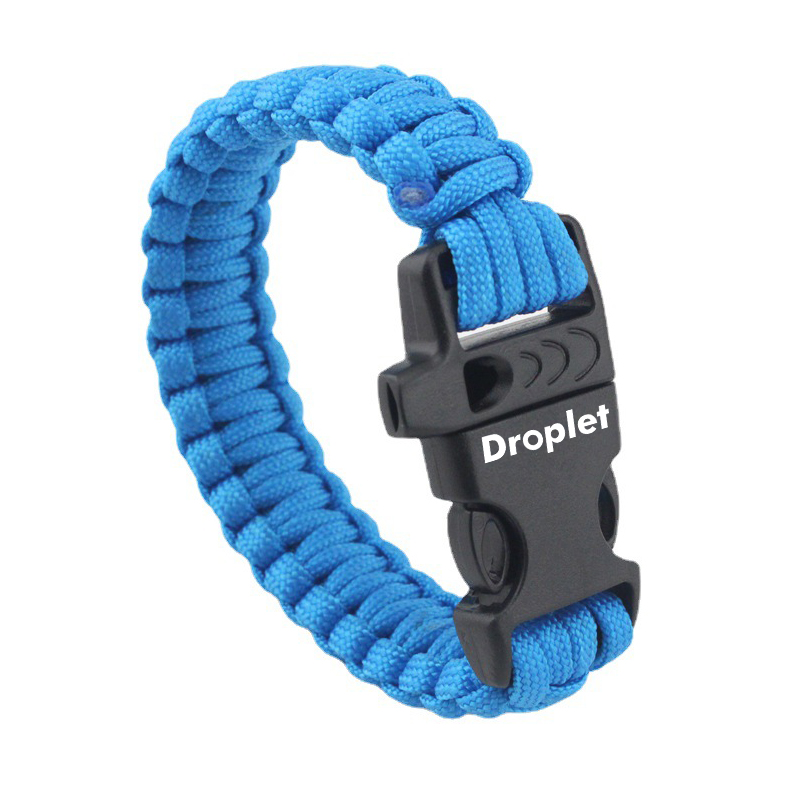 Promotional Outdoor Paracord Survival Bracelet