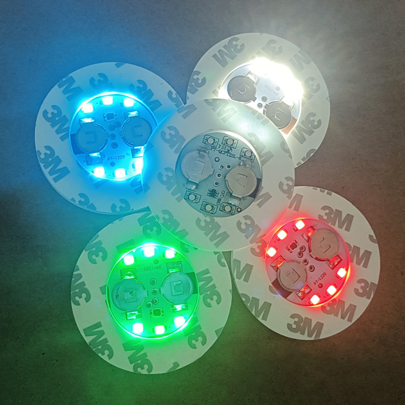 Untersetzer, EVA, LED-Licht
