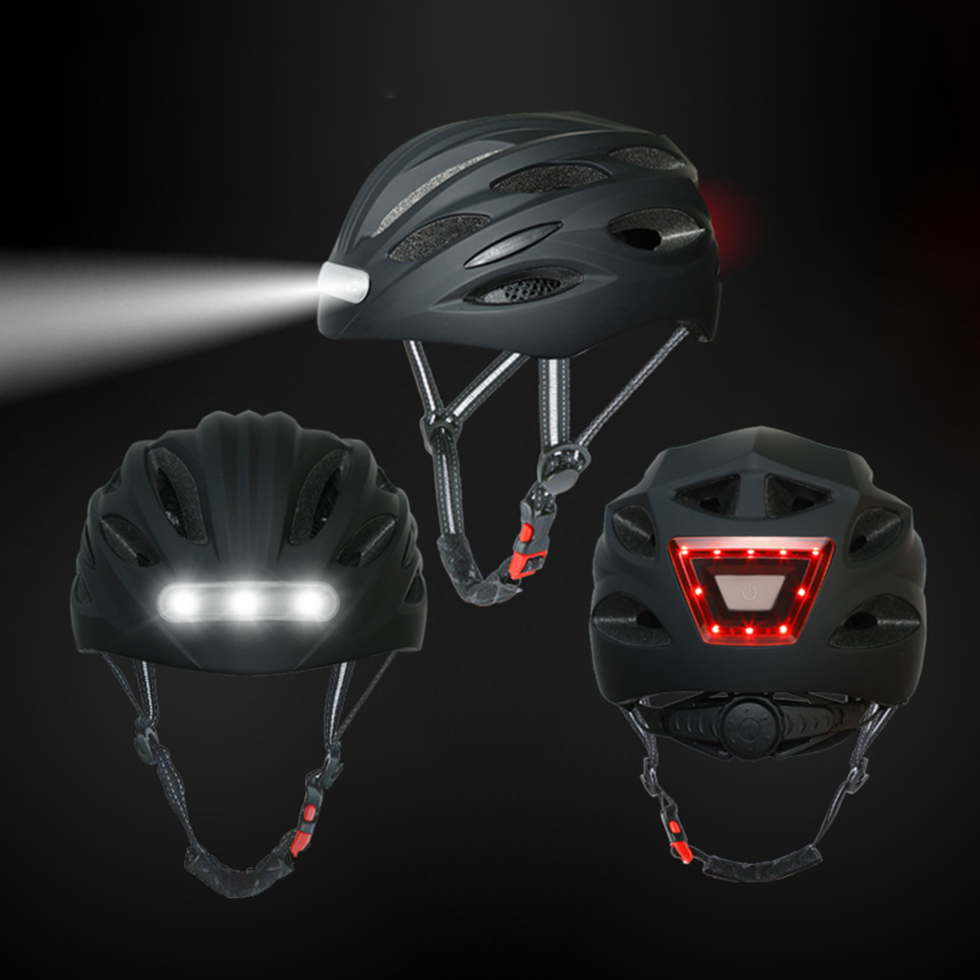 Cycling Helmets With Lights1